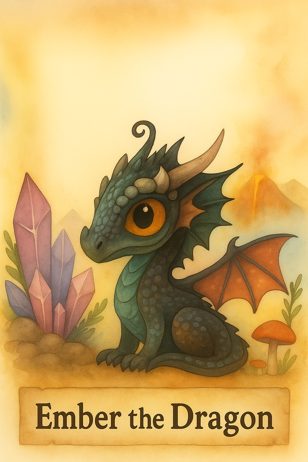 🐉 Ember the Dragon | Builds confidence and courage