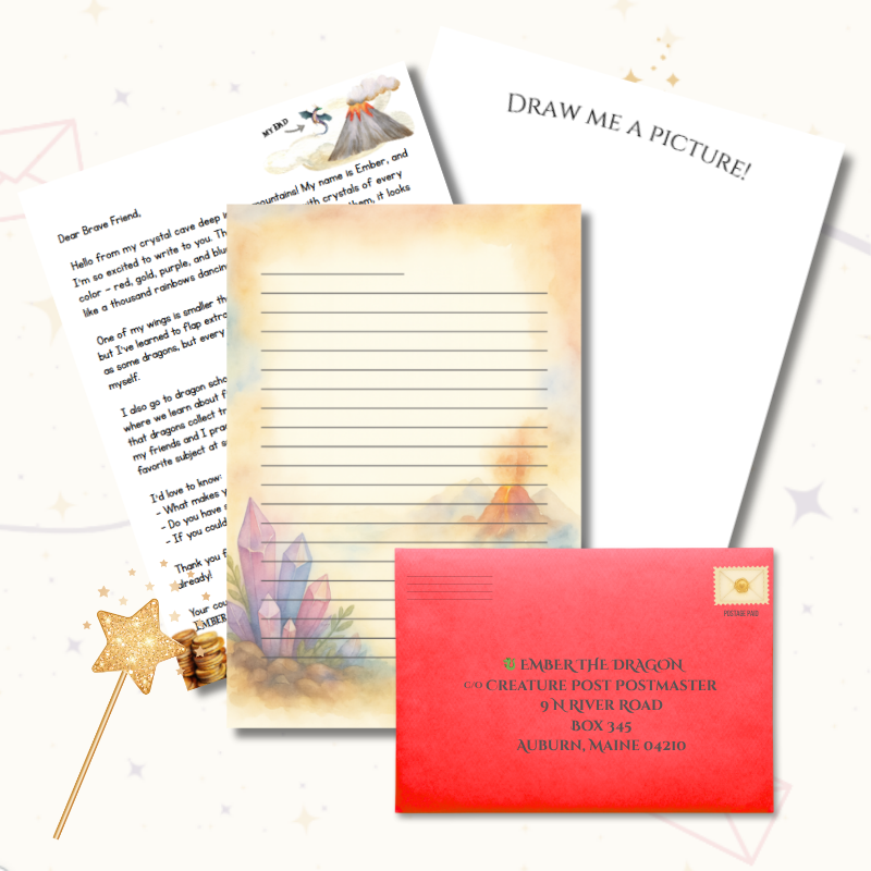 🐉 Ember the Dragon | Builds confidence and courage