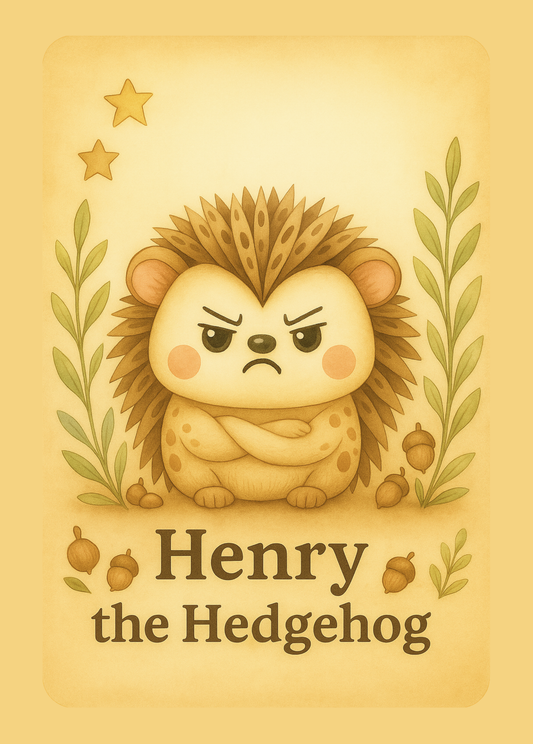 🦔 Henry the Hedgehog | Teaches self-regulation and emotional honesty