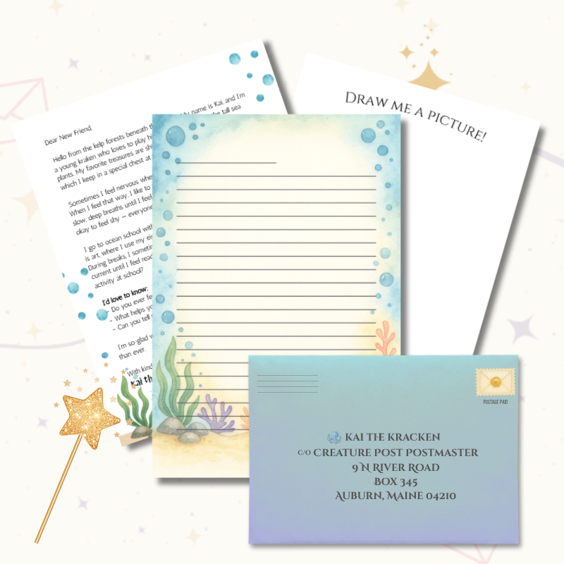 🐙 Kai the Kraken | Helps kids navigate shyness and big feelings